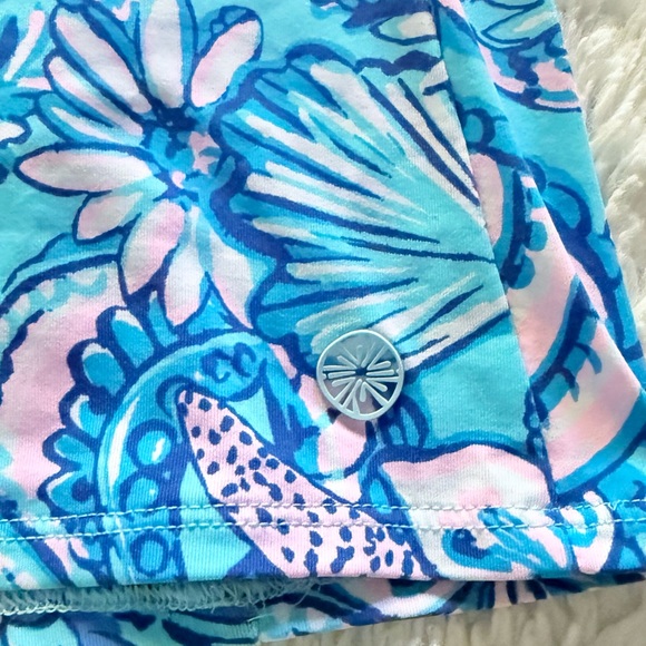 Lilly Pulitzer Blue & Pink Tropical Starfish Tank Top – Size M - Picture 3 of 8